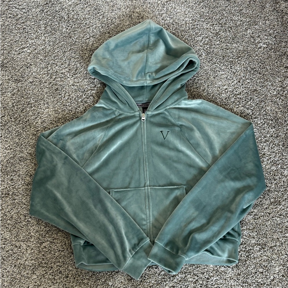 VS Velour Cropped Jacket